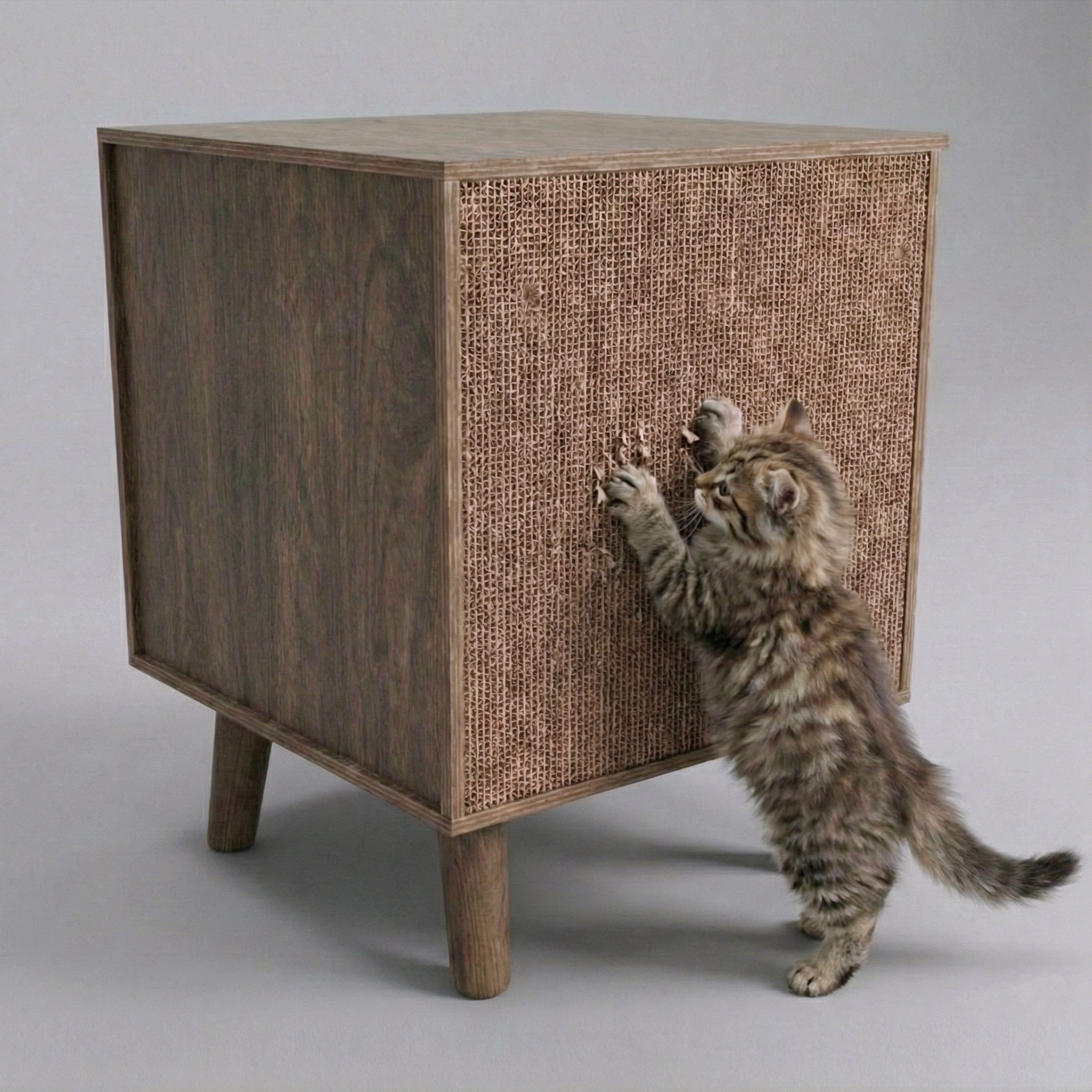 MCM - 3 w 1 - domek dla kota z drapakiem