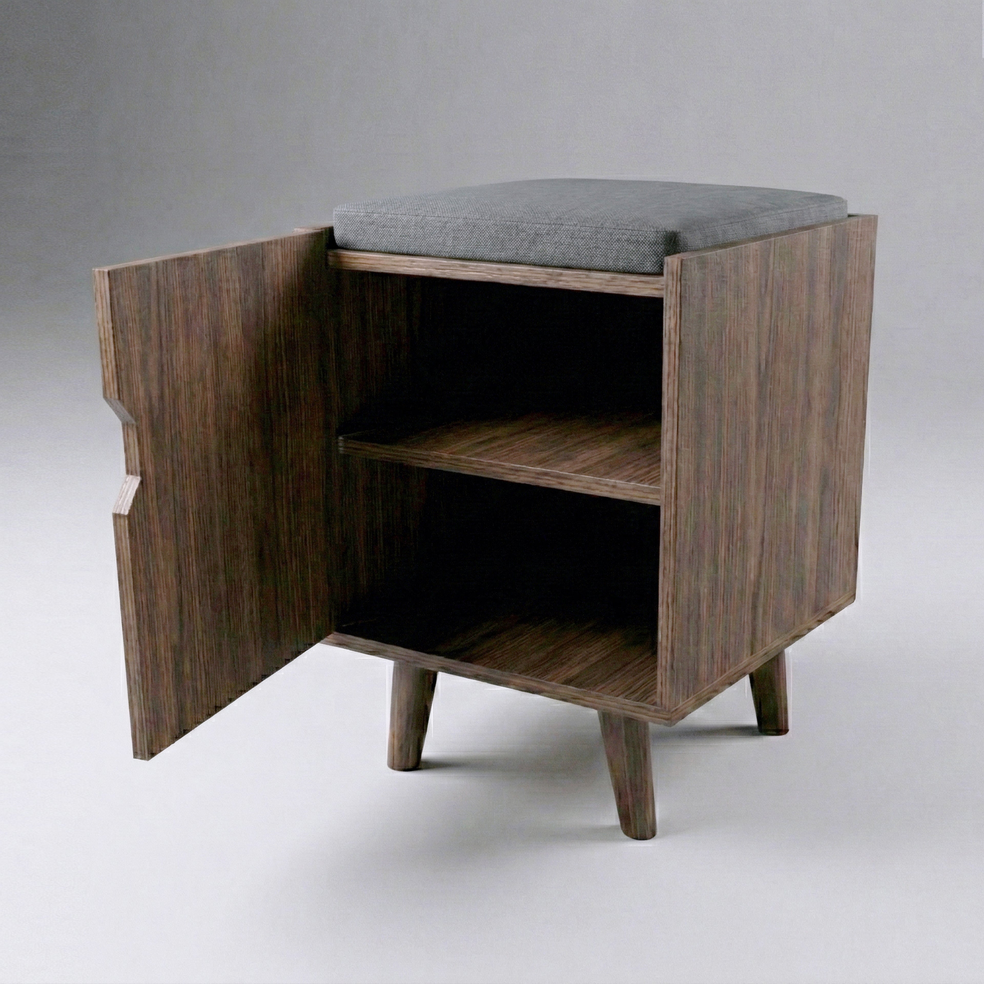 MCM - 2 w 1 - szafka z legowiskiem dla kota