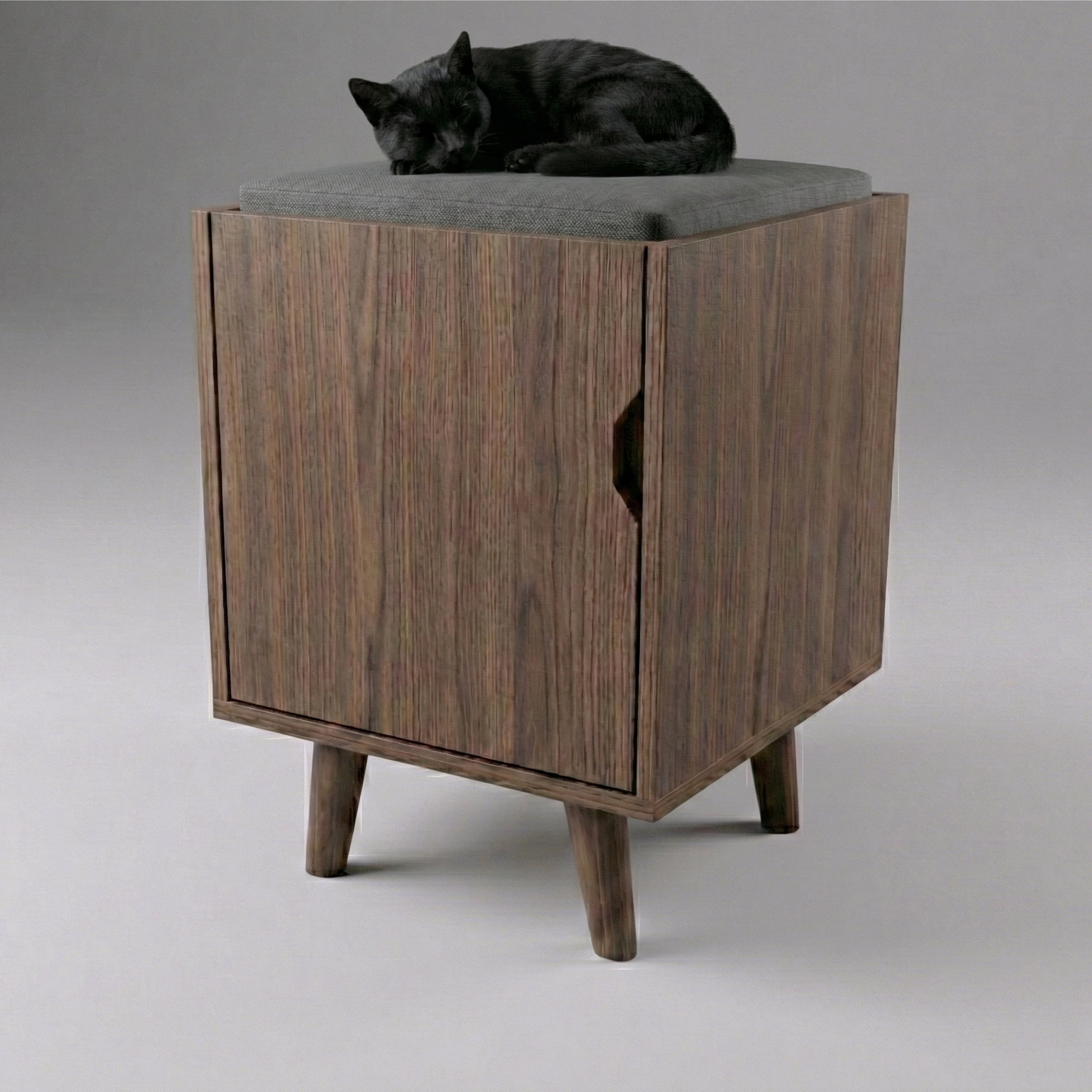 MCM - 2 w 1 - szafka z legowiskiem dla kota