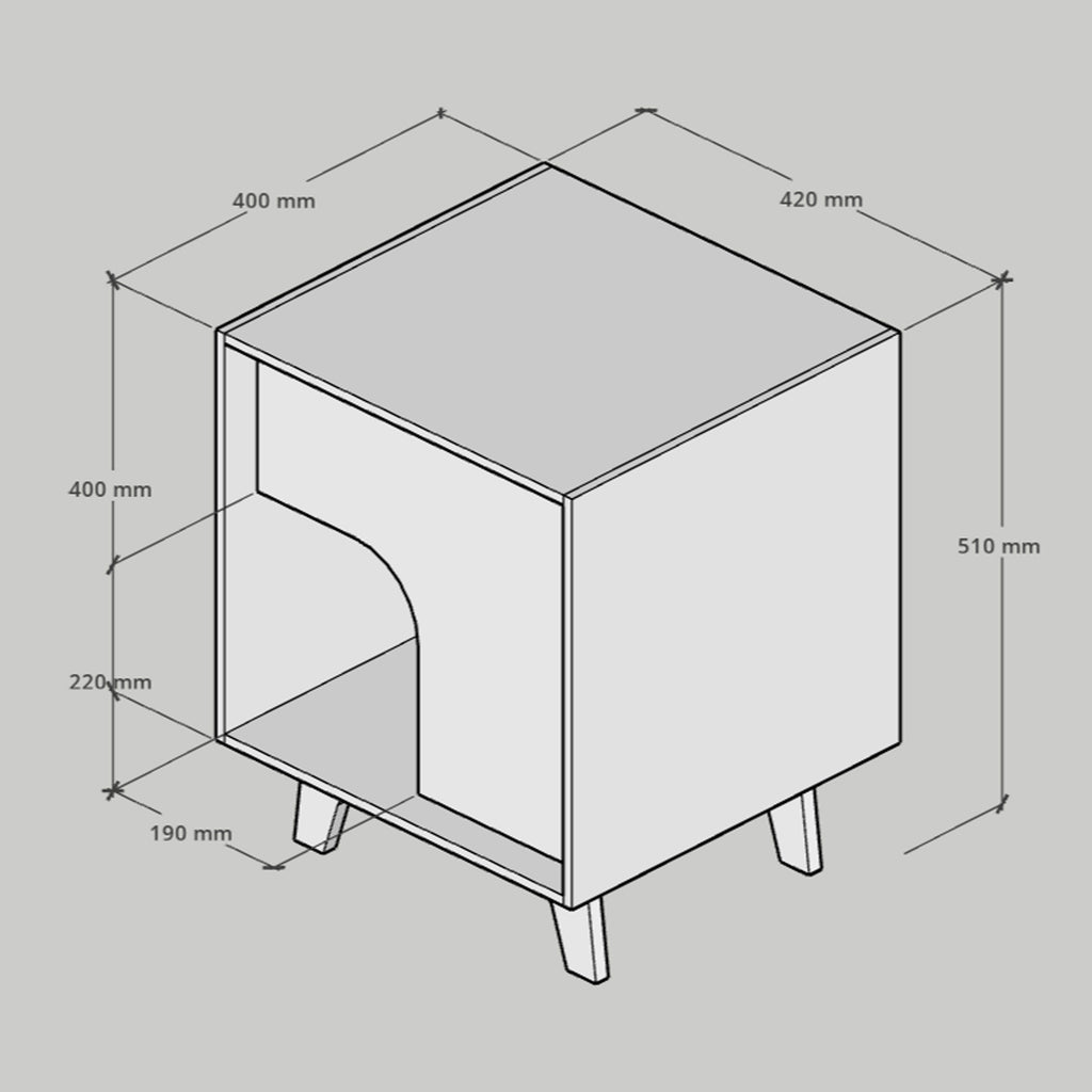 MCM - domek dla kota