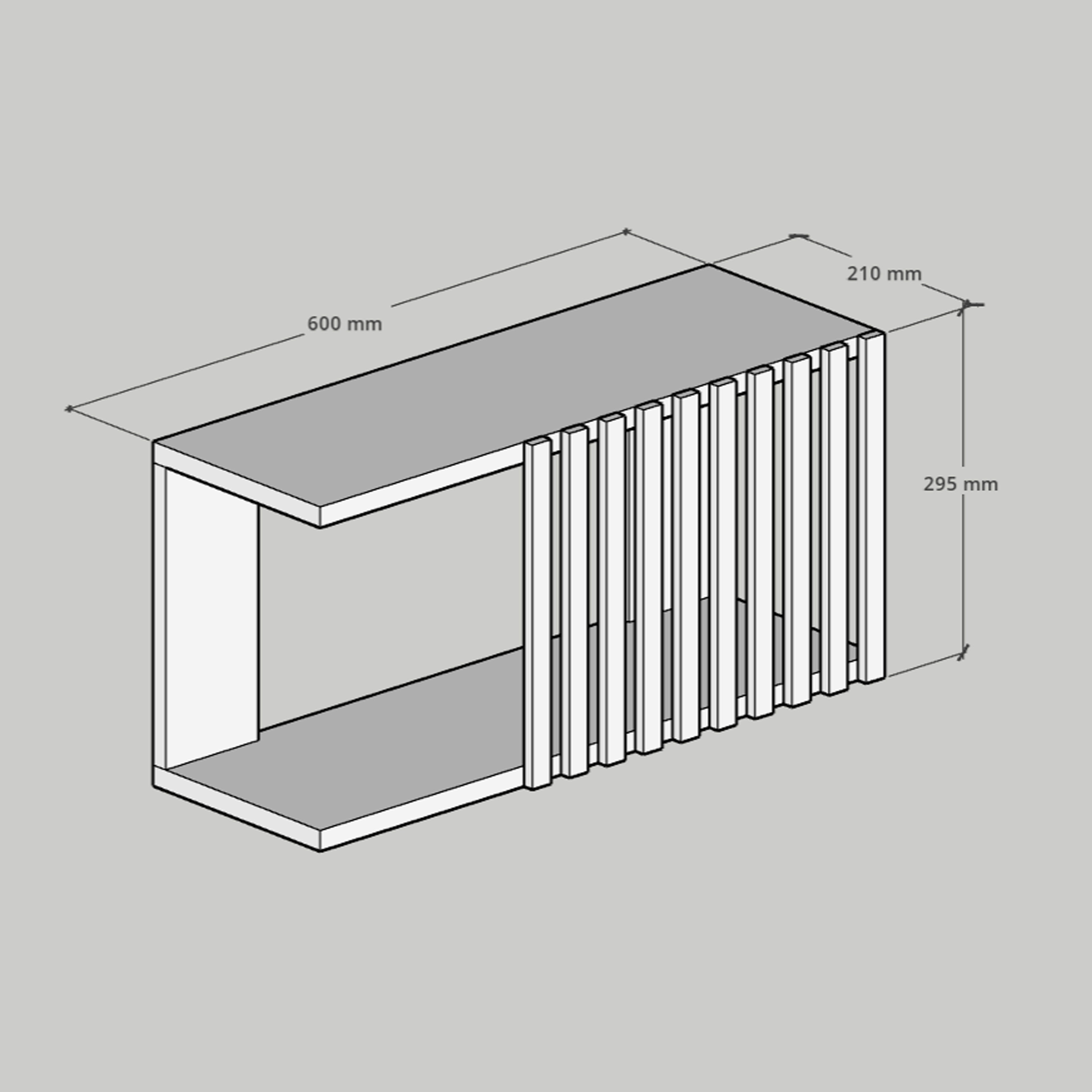 SCANDI - półka dla kota