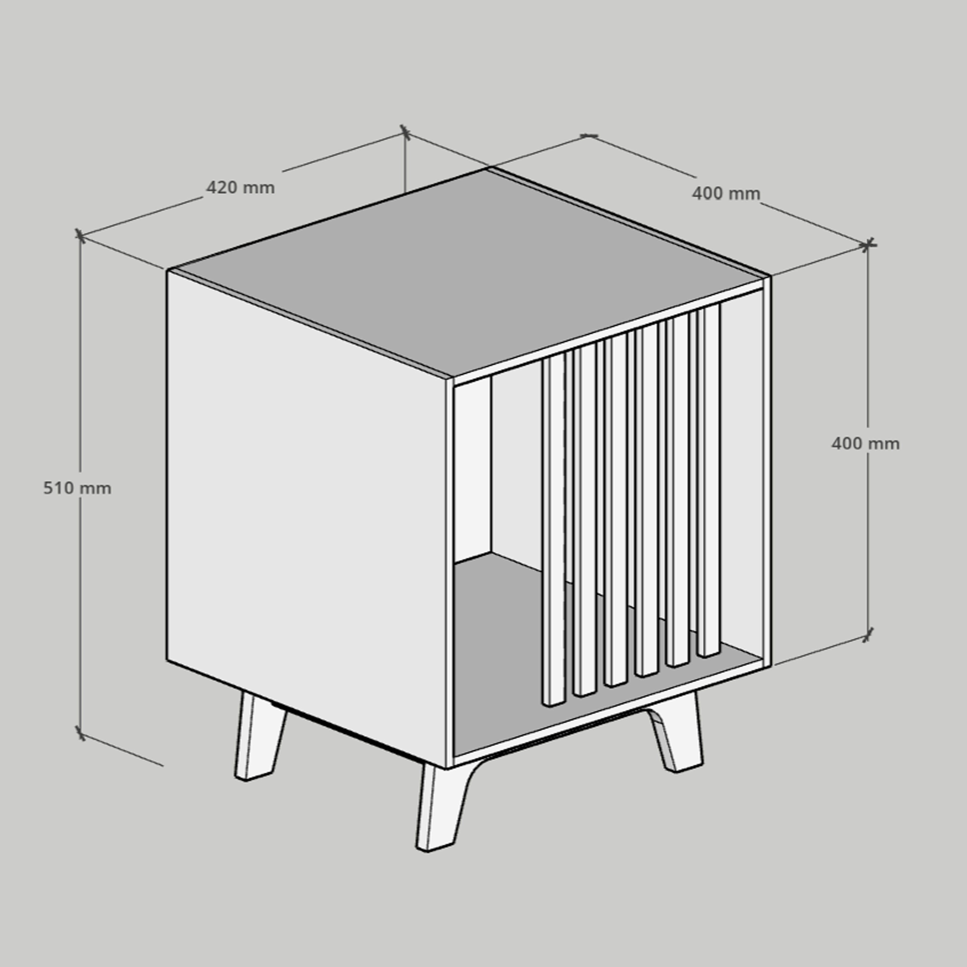 SCANDI - domek dla kota